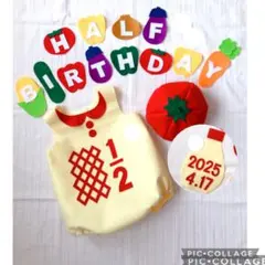 ハーフバースデー ロンパース マヨネーズ コスチューム ベビー