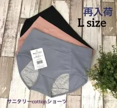 【再入荷】Mary’sChueサニタリーコットンショーツくすみpink＆Blue