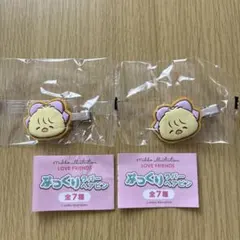 mikko characters ぷっくりラバーヘアピン　Puff