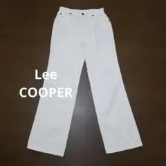 Lee COOPER カラーデニムパンツ　ホワイトカジュアルパンツのサムネイル