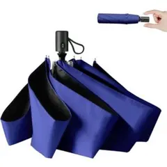 日傘 UVカット 折りたたみ傘 遮光 遮熱 軽量 折り畳み傘 無地 青 ネイビー