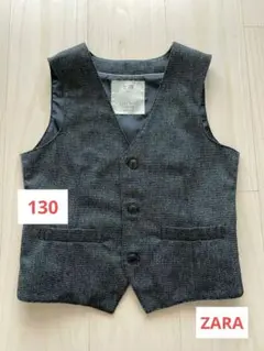 【新品同様】ZARA boys　ベスト　サイズ7/8