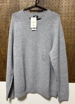 ラム　クルーネックセーター