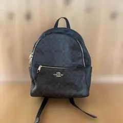 COACH モノグラムリュック ブラック