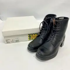 3t290 あしながおじさん 日本 ブーツ 22.5cm ブラック