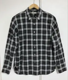 MARGARET HOWELLマーガレットハウエルの長袖チェックシャツ/Sサイズのサムネイル