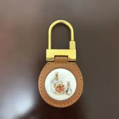 ピーターラビット　 レザーキーホルダー