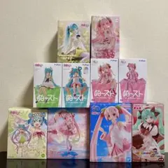 【新品 未開封】 初音ミク 桜ミク チロルミク フィギュア 10体セット