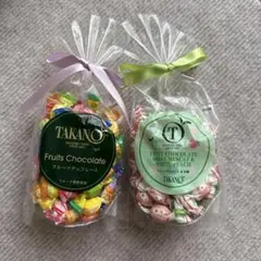 新宿高野 Fruits Chocolate &マスカット白桃2個セットのサムネイル