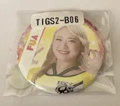 タイガースガールズ Fua 缶バッジ 阪神タイガース チアリーダー ウェブポン