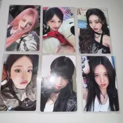 IVE Be Alright ソロジャケ盤 封入トレカ コンプセット 6枚