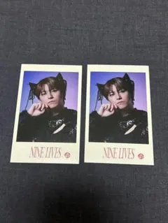 超特急　タカシ　REAL？ミニフォト　NINE LIVES 2枚セット