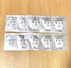 ロクシタン レーヌブランシュ ホワイトニングクリーム サンプル 10個セット