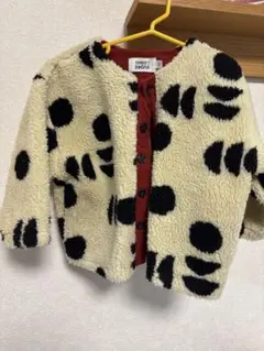 MARKY'S HOGAN ドット柄　ボアアウター　ボアジャケット