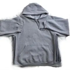 adidas 90s made in USAグレーパーカー　L