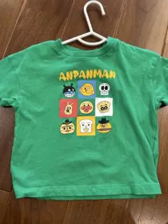アンパンマン Tシャツ 90サイズ グリーン