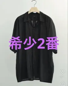 ○新品【comoli】26ss カディコットンオープンカラーシャツ サイズ4
