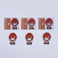 にじさんじ　アンジュ　チョコエッグ　アクスタ　ステッカー　3点セット