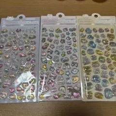 3Dレリーフクリスタルシール　ぽっこりシール　まとめ売り