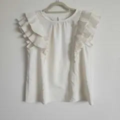 Bon mercurial フリルブラウスのサムネイル