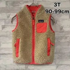 美品　パタゴニア　ベスト　フリース　3T