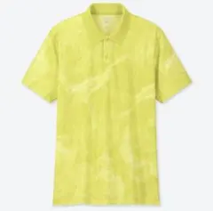 メンズ　ユニクロ①ドライEXプリントポロシャツ