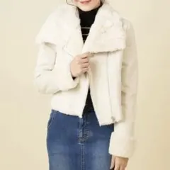 ロイヤルパーティー フェイクムートンジャケット