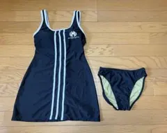 セパレート水着　Lサイズ　黒×白