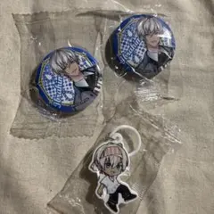 にじさんじ くら寿司 イブラヒム 缶バッジ