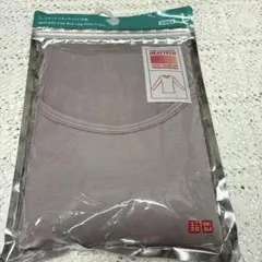 ユニクロHEATTECH クルーネックT（長袖）レディースＬサイズライトグレー