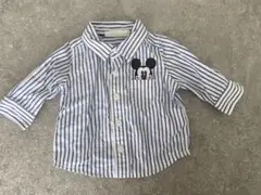 【1.2度着用のみ　美品】Baby GAP Disney シャツ 60センチ