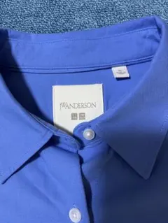 UNIQLO ユニクロ JW ANDERSON 長袖シャツ XL 青