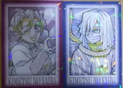 鬼滅の刃 ufotableダイニング ランダム原画グリッターブロマイド 伊黒蜜璃