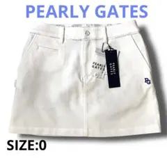 0 定価2.6万 パーリーゲイツ TEXBRID シワ防止 ミニスカート 030