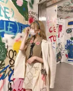 ZARA 千鳥柄ツイードジャケット