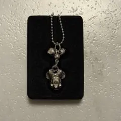 Disney ミニーマウス メタルチャーム キーホルダー