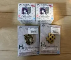 一番くじ　ジョジョ　ダイヤモンドは砕けない　ピンズ2種　ルービックキューブ