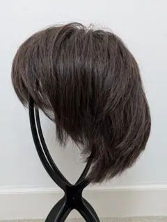 ◇中古品◇黒色 頭頂部ウィッグ 人毛40% クリップ付き 13-1132 - メルカリ