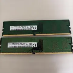 SK hynix 4GB メモリ PC4-2666V 2枚セット。 - メルカリ