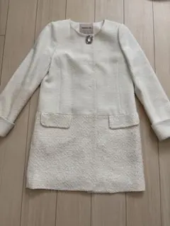 Apuweiser-riche ホワイトチェスターコート サイズ2