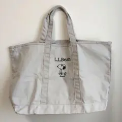 l.l.bean グローサリートートバッグ　スヌーピー　コラボ　プラザのサムネイル