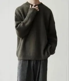 Casper John モヘアウールミックスセーター