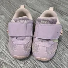 asics キッズ スニーカー パープル 15センチ