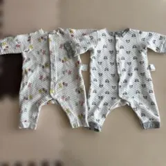 UNIQLO キルトロンパース70cm 2枚セット