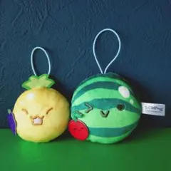 スイカゲーム　ぬいぐるみチャームマスコット　プライズ品のサムネイル