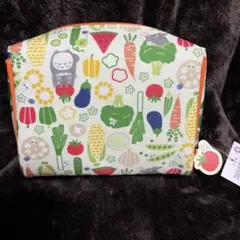 となりのトトロ 野菜シリーズ やおやさん ポーチ 化粧ポーチ 新品タグ 