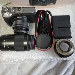 Canon EOS M6ミラーレスカメラ 55-200mmレンズセット - メルカリ