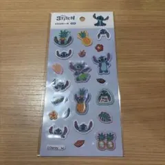ディズニー　スティッチ　ふわふわシール
