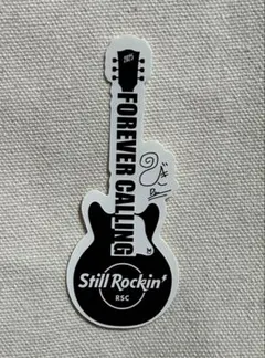 Rockon Social Club ギターステッカー 黒 青山英樹