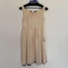 ワンピーワンピースドレス　結婚式　二次会　セットアップ　ビスチェ　ペチコート